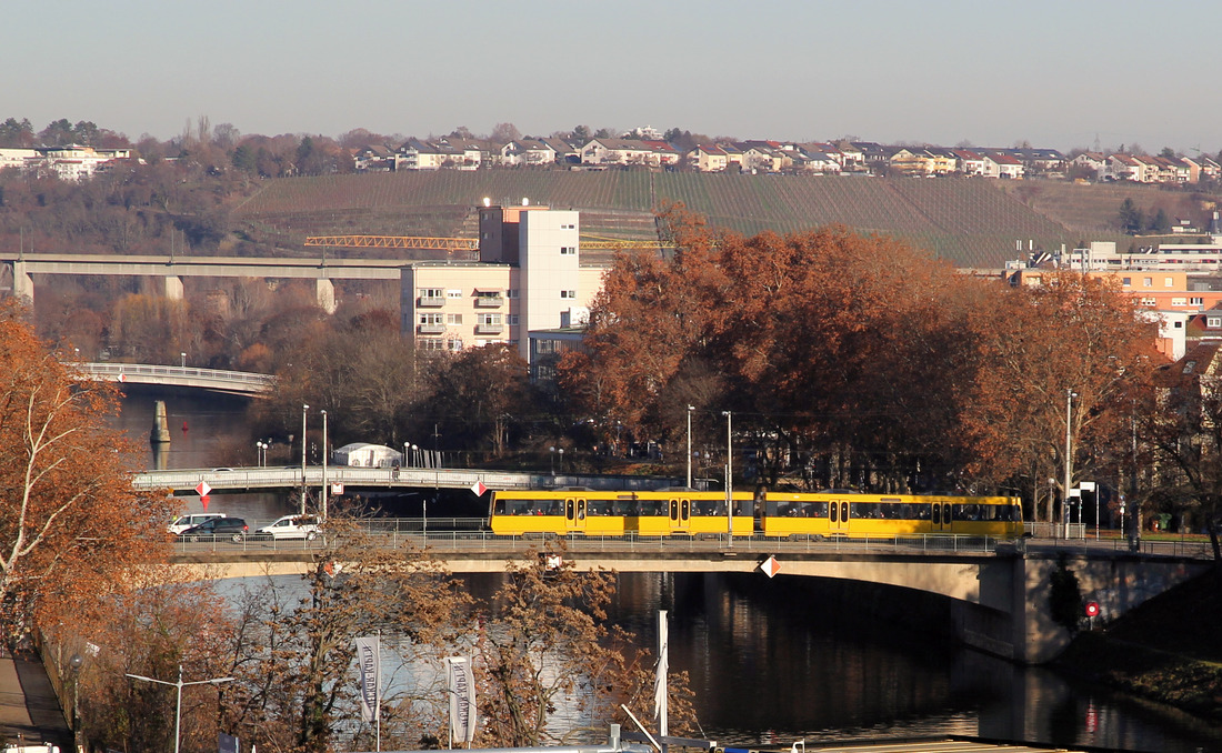 Stuttgarter Straßenbahnen AG (Fahrzeugnummer unbekannt) // Stuttgart // 18. Dezember 2020