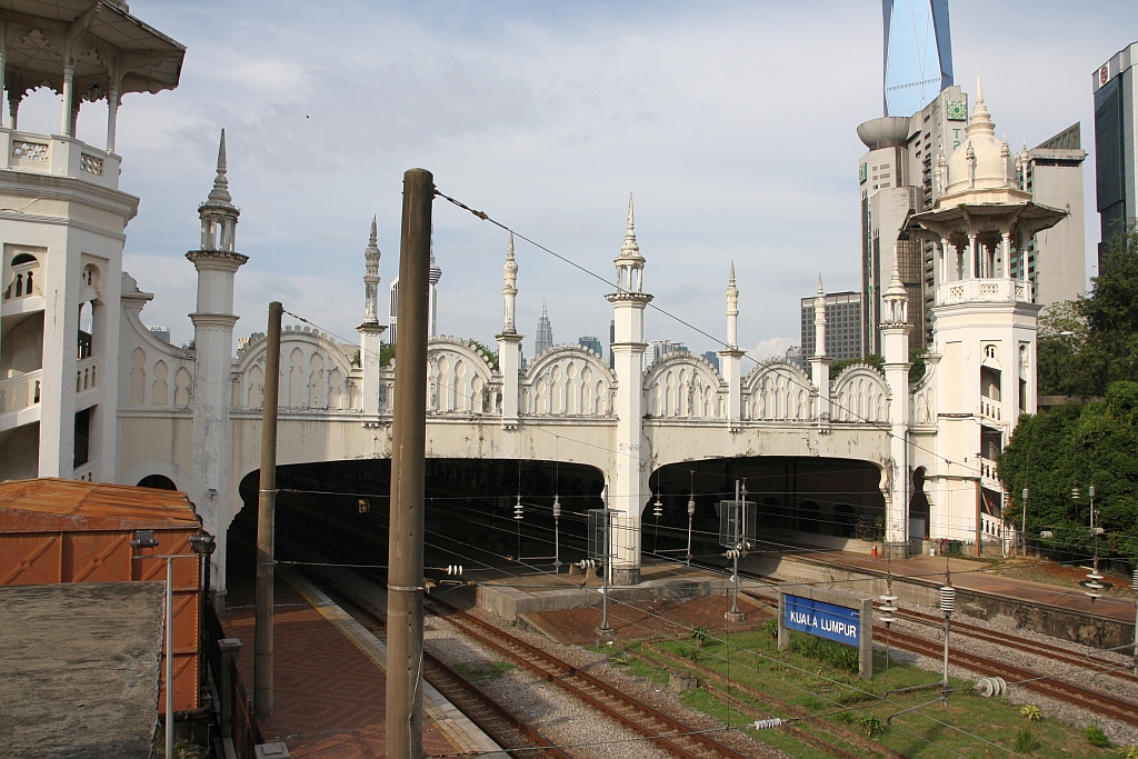 Südseite der KTM Stesen Kuala Lumpur am 11.März 2024.