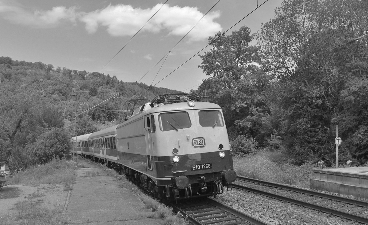 S/W Version der 112 268/9180 6113 268-7 D-TRAIN in Neckargerach am 4.7.2020