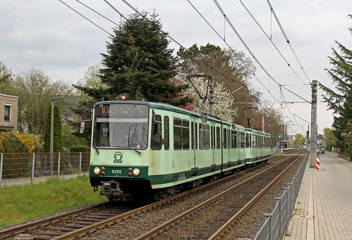 SWB 9355 bei Vilich-Müldorf am 12.04.2019