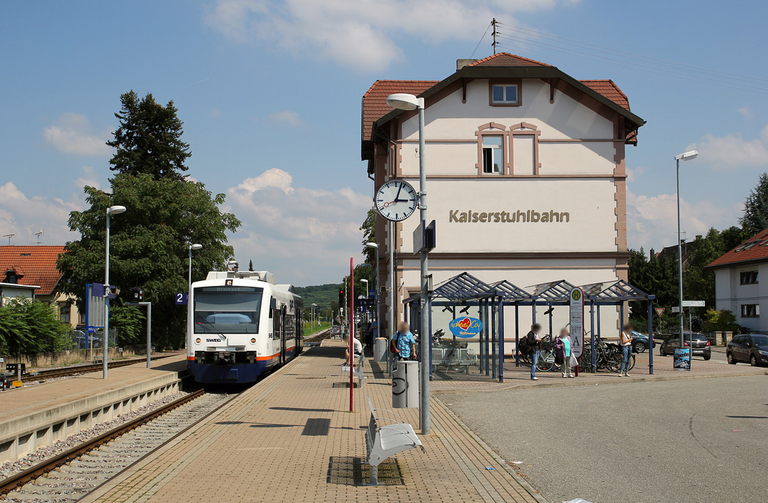 SWEG VT 506 // Endingen am Kaiserstuhl // 31. Juli 2014