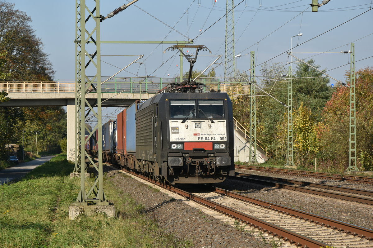 Swisslady mit einem Klv gen Süden in Lintorf am 4.11.2017
