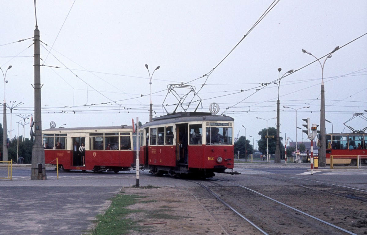 Szczecin / Stettin SL 6 (Tw 162) am 20. September 1975.