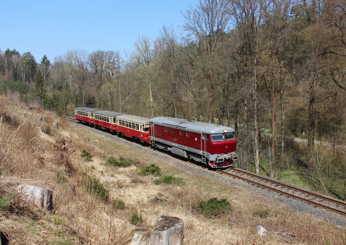 T 478 1006 (749 006) KZC als Os 91272 zu sehen am 11.04.26 bei Sudoměř.