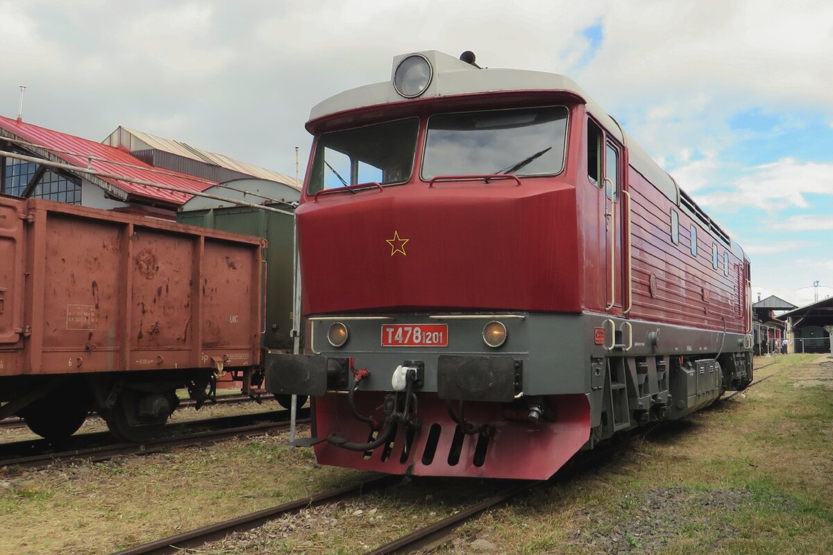 T478 1201 war Teilnemer an das RENDEZ-2022 Bahnfest ins Bw von Bratislava-Vychod am 25 Juni 2022.