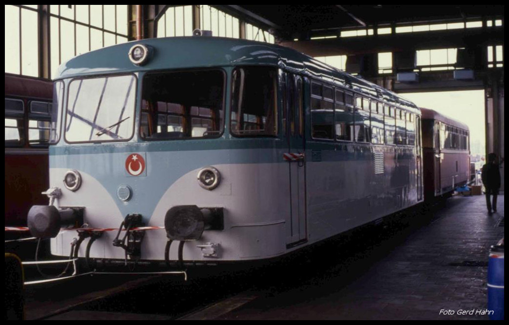 Tag der offenen Tür anläßlich 75 Jahre AW Bremen am 17.09.1989:
TCDD 3016 aufgearbeitet 