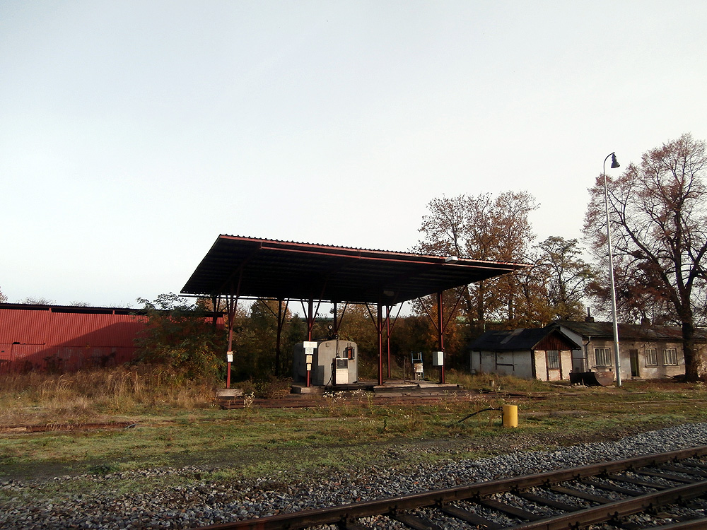 Tankstelle in Chrudim, město. (25.10.2013)