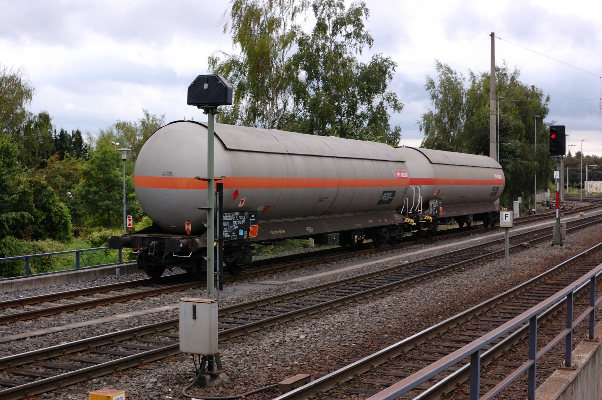 Tankwagen in Br�hl abgestellt. 14.9.2013