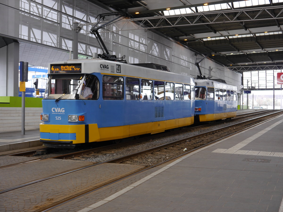 Tatra-Strab im Hbf, 24.03.17
