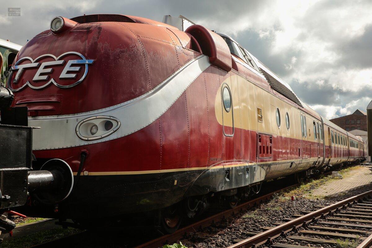 TEE VT11.5 (602 003-6)  TRANS EUROP EXPRSS  im DB Museum Koblenz, September 2025.
