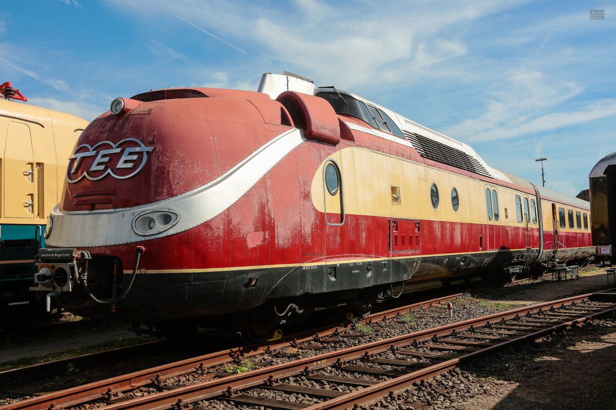 TEE VT11.5 (602 003-6)  TRANS EUROP EXPRSS  im DB Museum Koblenz, September 2026.