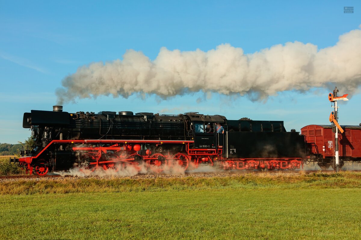 Terug naar Toen - Zurück nach Damals 2025: 44 1593-1 in Beekbergen, September 2025.