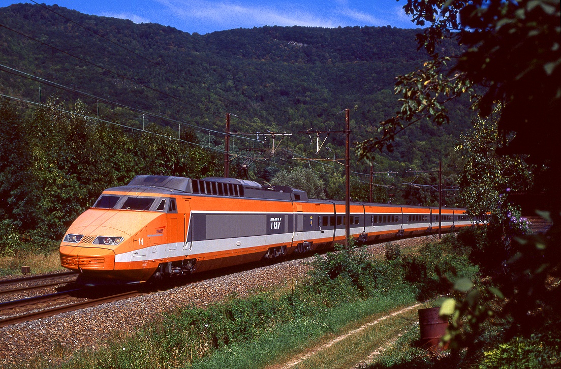 TGV 14, Montferrand, 04.09.1999.