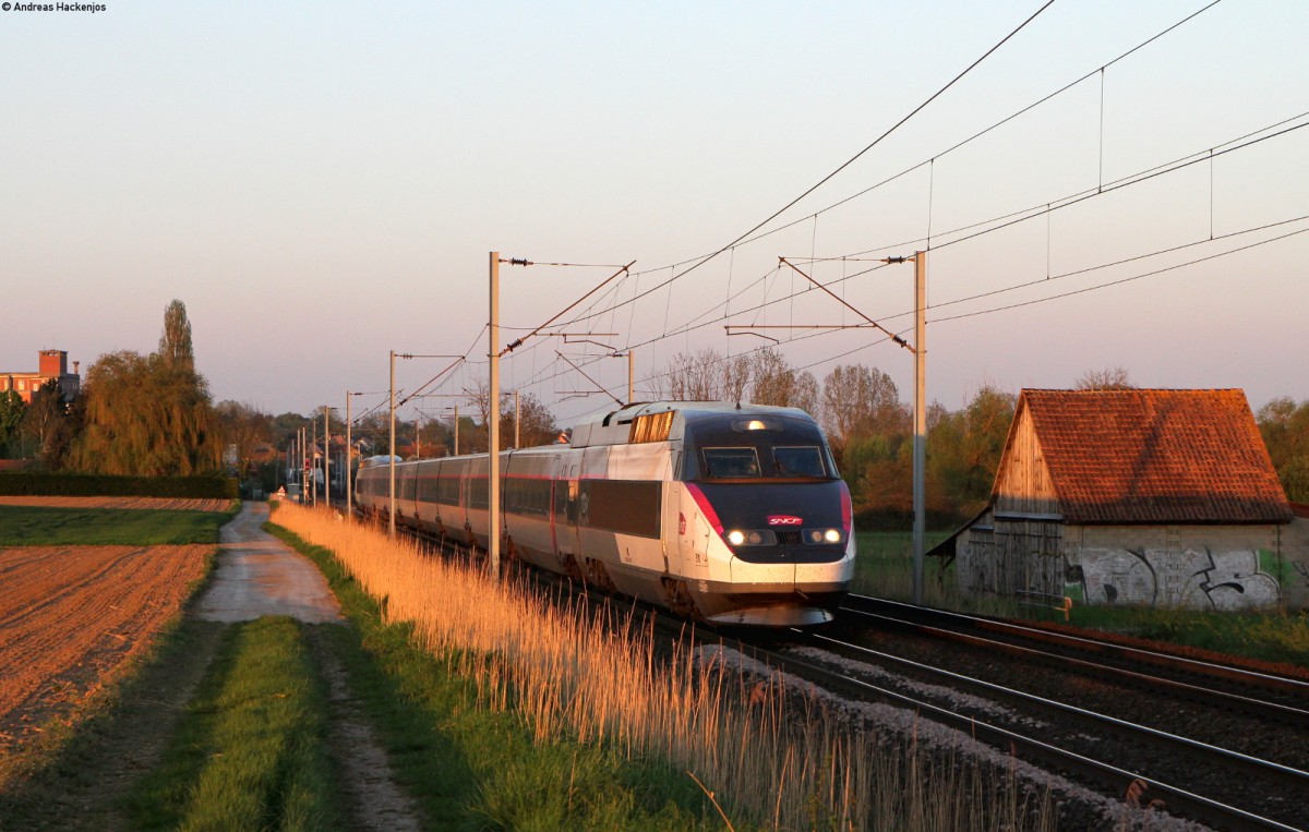 TGV 511 als TGV? bei Hochfelden 22.4.15