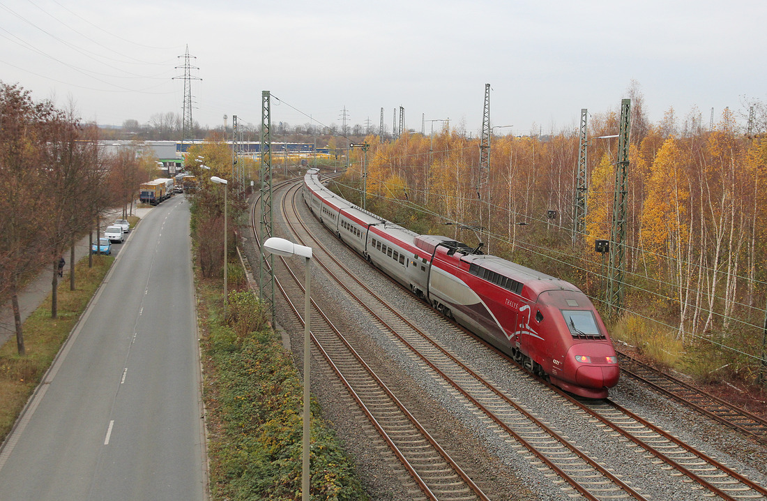 Thalys-Triebzug 4321 // Dortmund // 28. November 2018
