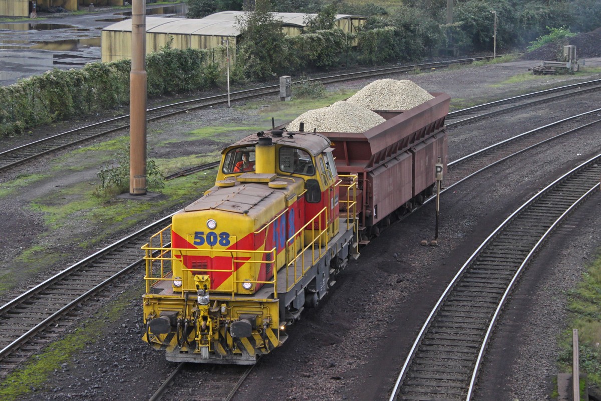 TKSE 508 am 09.10.14 in Duisburg-Hamborn.