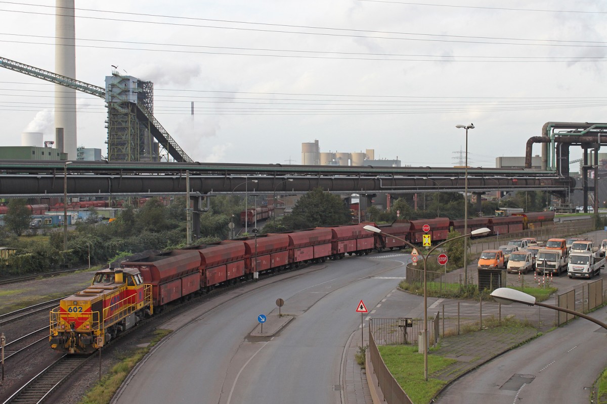 TKSE 602 am 09.10.14 in Duisburg-Hamborn.