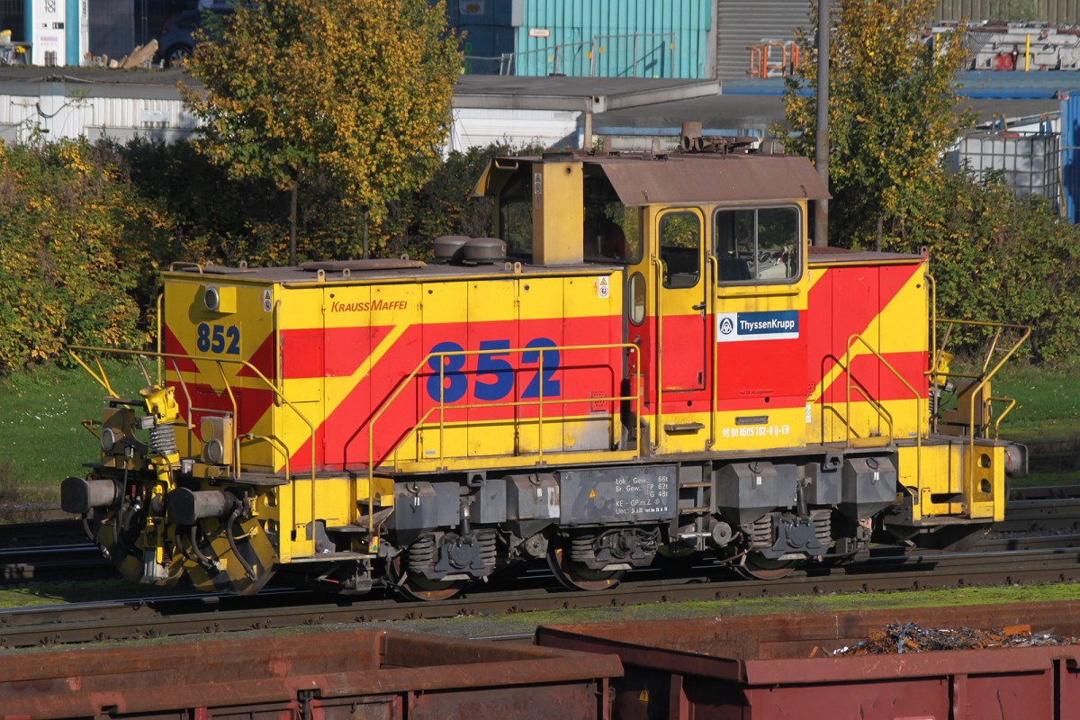 TKSE 852 am 02.11.14 bei HKM.