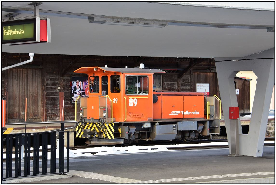 Tm 2/2 89 in Samedan. (04.11.2018)