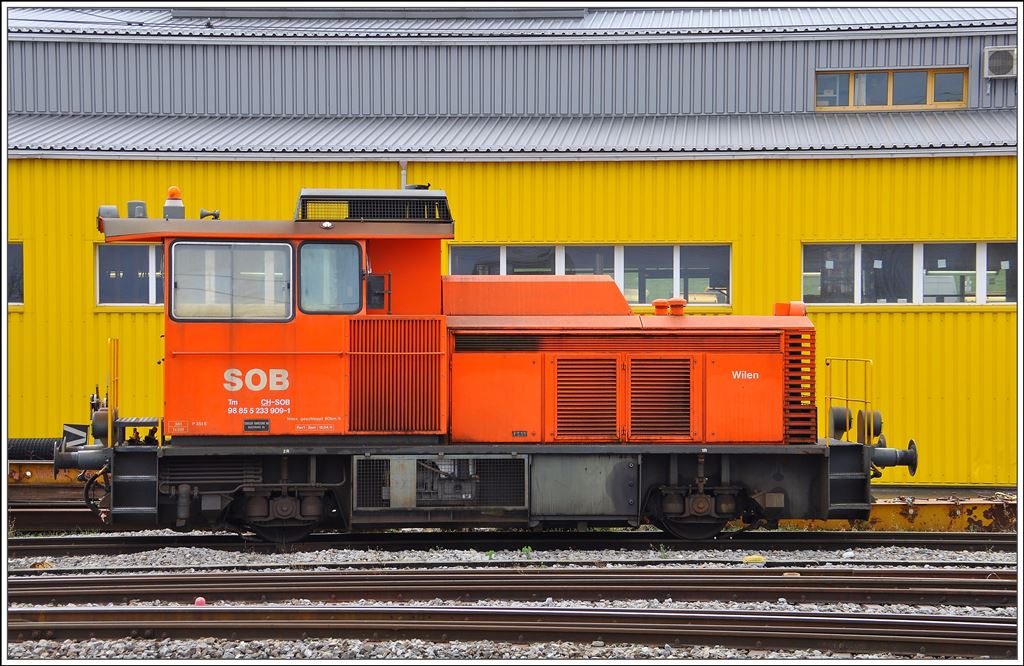 Tm 98 855 233 909-1   Wilen  von Stadler in Samstagern. (13.11.2014)