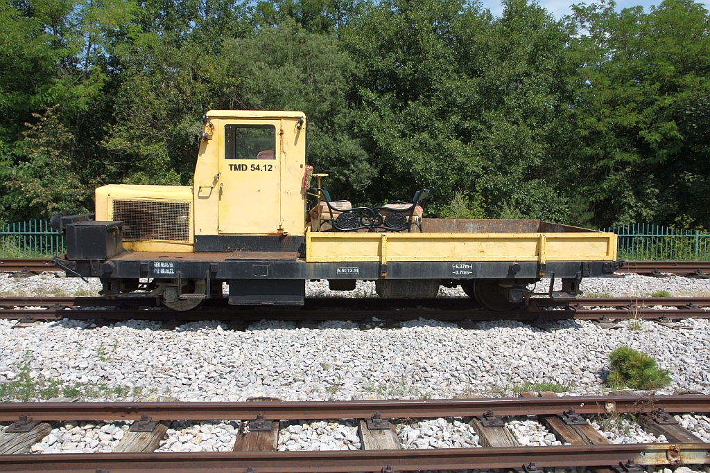 TMD 54.12 (NVR-Nummer: 99 72 9485 001-8) am 12.August 2026 in der Stanica Sargan-Vitasi.