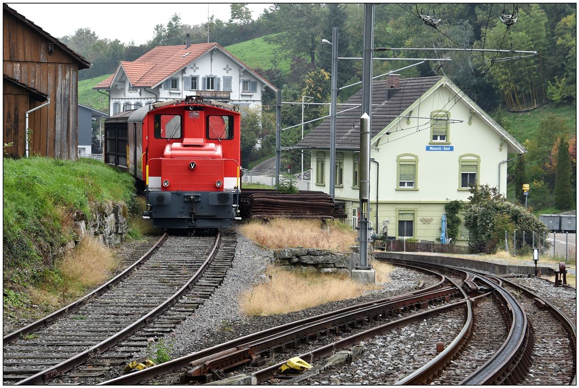 Tmh 2/2 20 in Wienacht-Tobel. (09.10.2018)