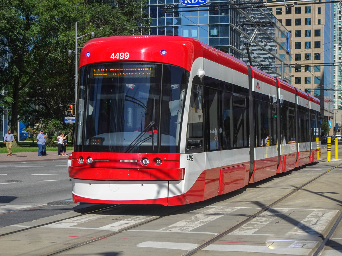 Toronto Streetcar Line 509 Harbourfront zur Exhibition, 17.09.2019.