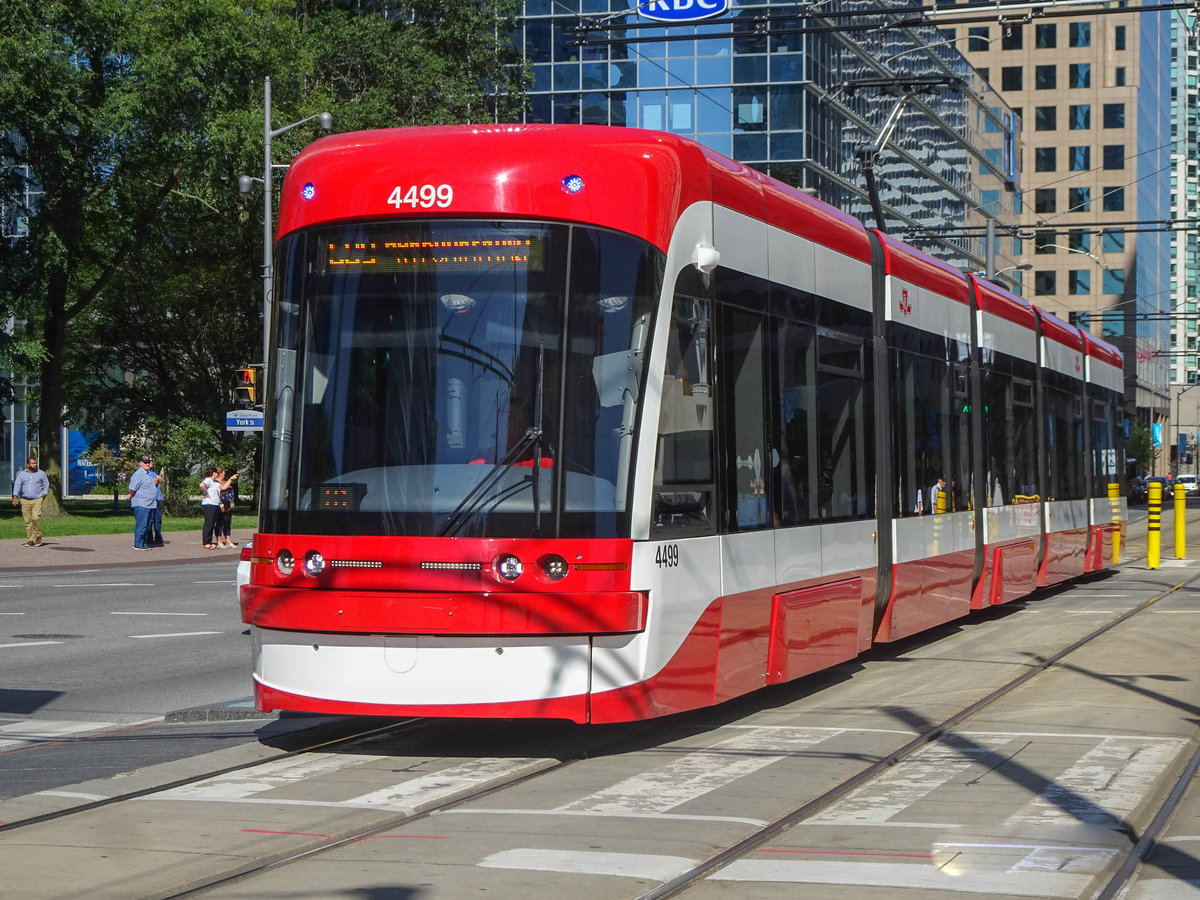 Toronto Streetcar Line 509 Harbourfront zur Exhibition, 17.09.2019.