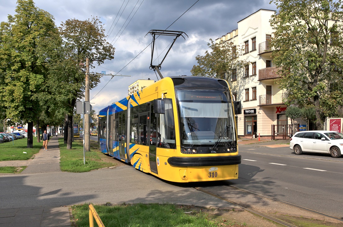 Toruń/Thorn Tw 310, Ulica Mikolaja Reja, 25.08.2017.
