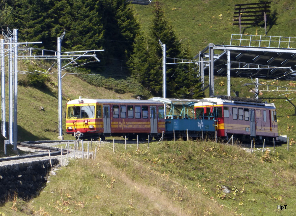 tpc / BVB - Regio vom Col de Bretaye nach Villars-sur-Ollon am 13.09.2014