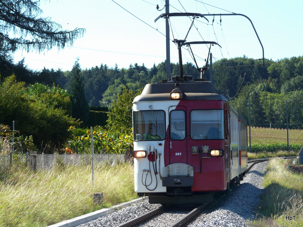 tpf - Regio von Bulle nach Palzieux am 03.09.2013 
