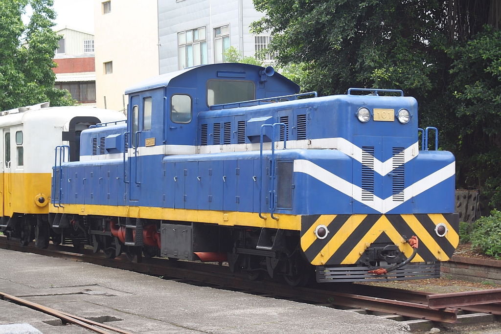 TRA LDH101 am 02.Juni 2014 im TRA Railway Museum Miaoli.