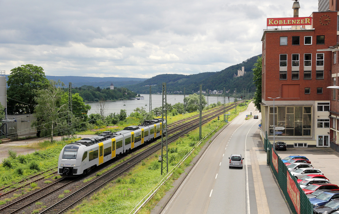 trans regio Deutsche Regionalbahn 460 017 // Koblenz // 21. Juni 2021