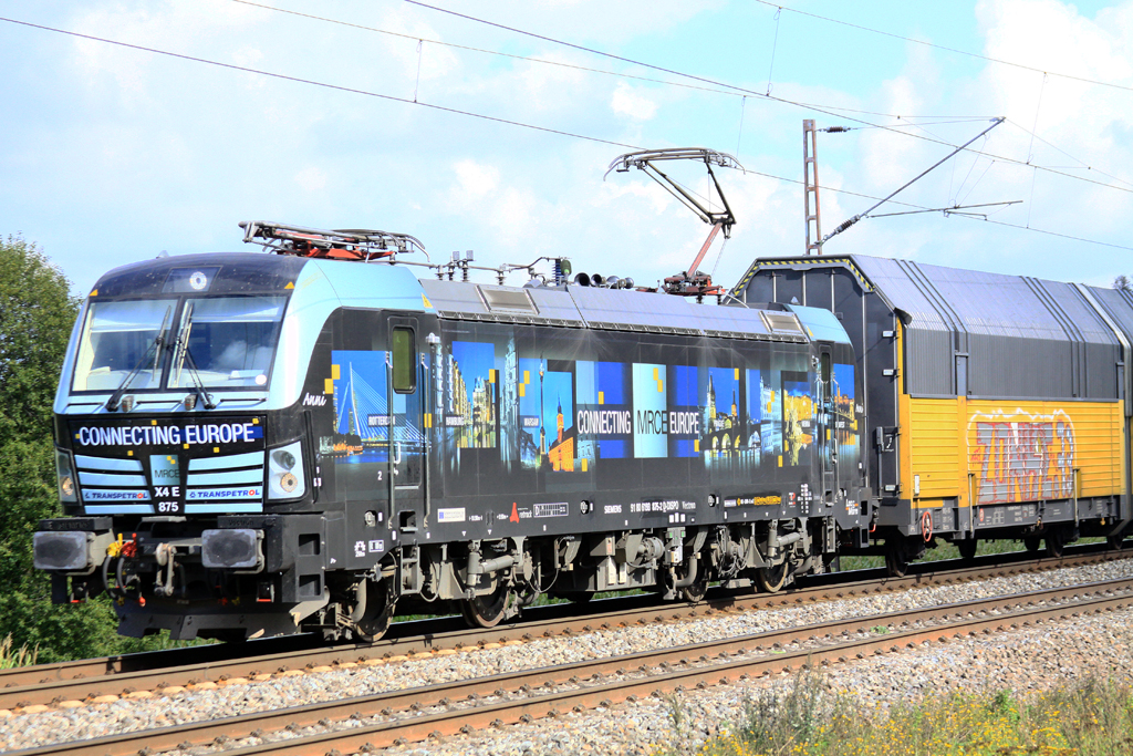 Transpetrol 193 875-2 am 25.09.15  13:40 nördlich von Salzderhelden am BÜ 75,1 in Richtung Göttingen