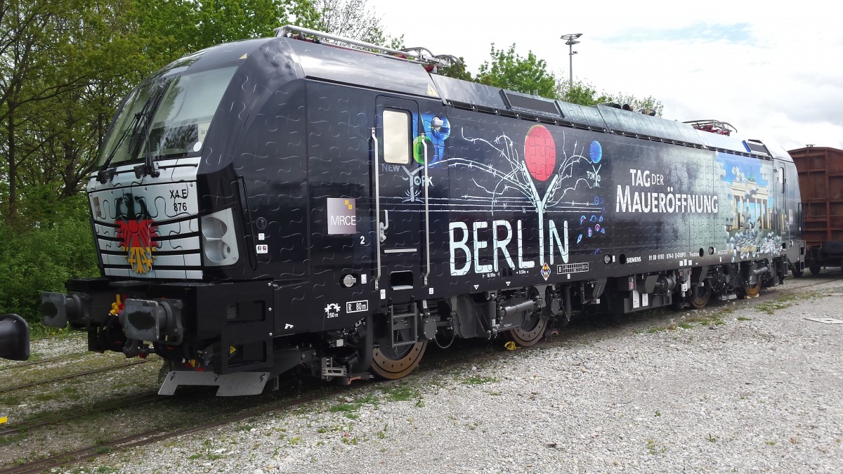 Transport & Logistik Messe München 2015, Vectron 193 876-0