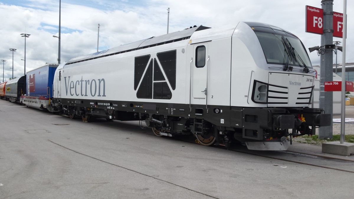 Transport & Logistik Messe München 2015, Vectron 247 903-8