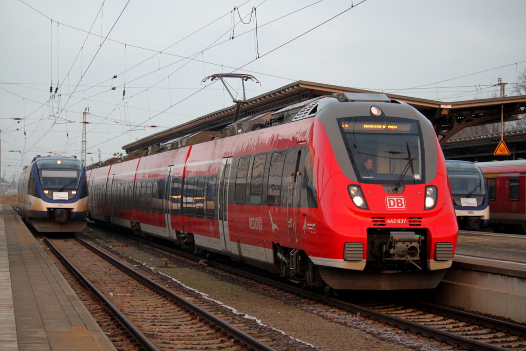 Treffen der Talente im Bahnhof Gstrow am 14.12.2013