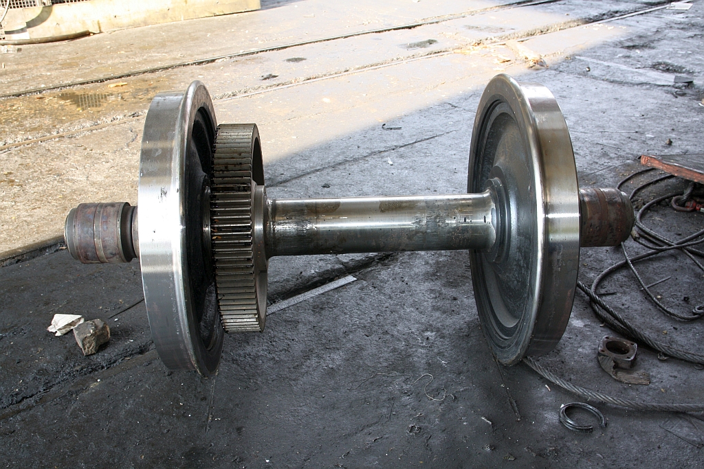 Treibradsatz im Depot Thon Buri am 25.März 2017.