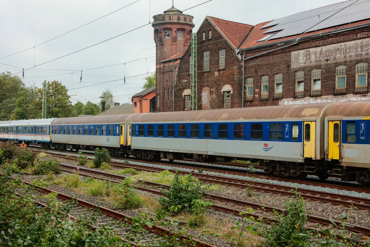 TRI Waggons Ex-Mitteldeutsche Regiobahn Waggons in Wuppertal, September 2026.
