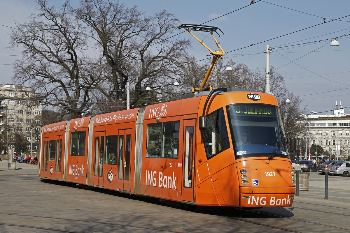 Triebwagen 1921,Brno Moravske Namesti, 13.03.2017