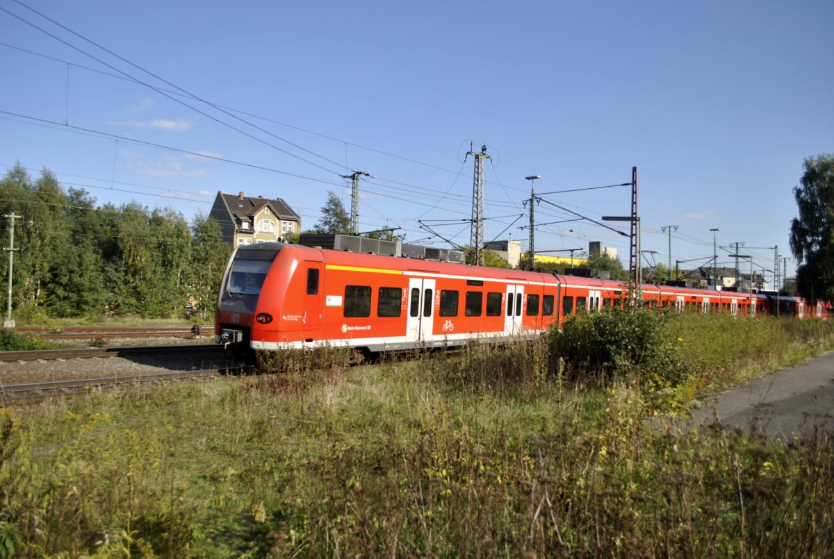 Triebwagen der BR 424, am 01.10.2013 in Lehrte