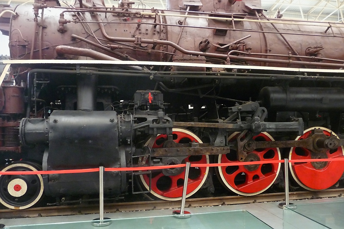 Triebwerk der Class FD (Sante Fe) #1979, 3.7.14, Beijing Railway Museum.