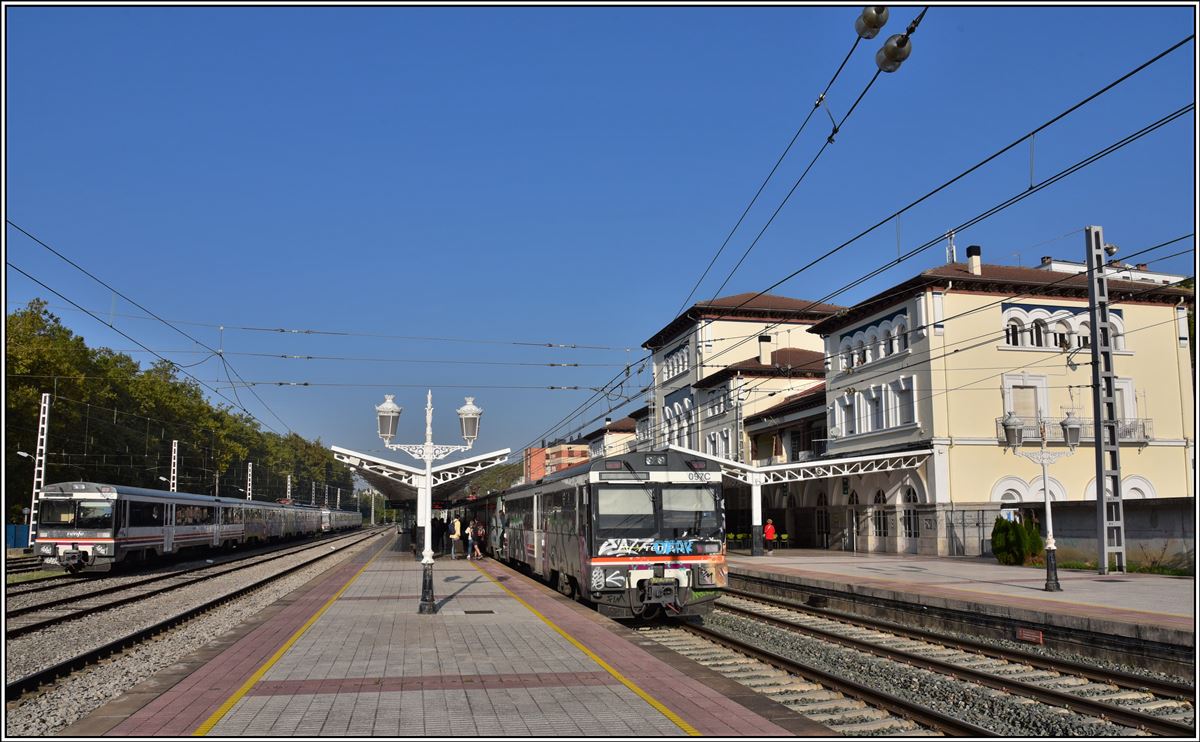 Triebzüge BR470 in Vitoria-Gasteiz. (20.09.2019)