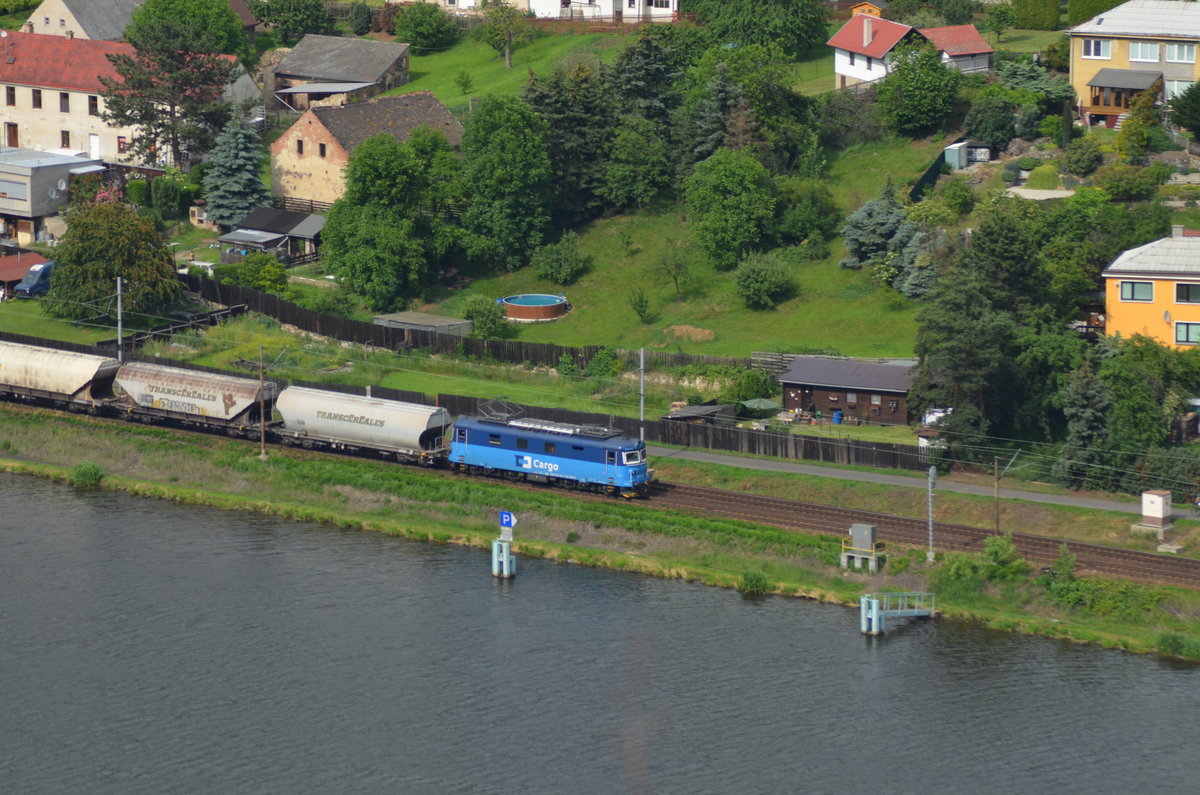 Tschechien: CD 122 025-0 in Ústí nad Labem 13.06.2020
