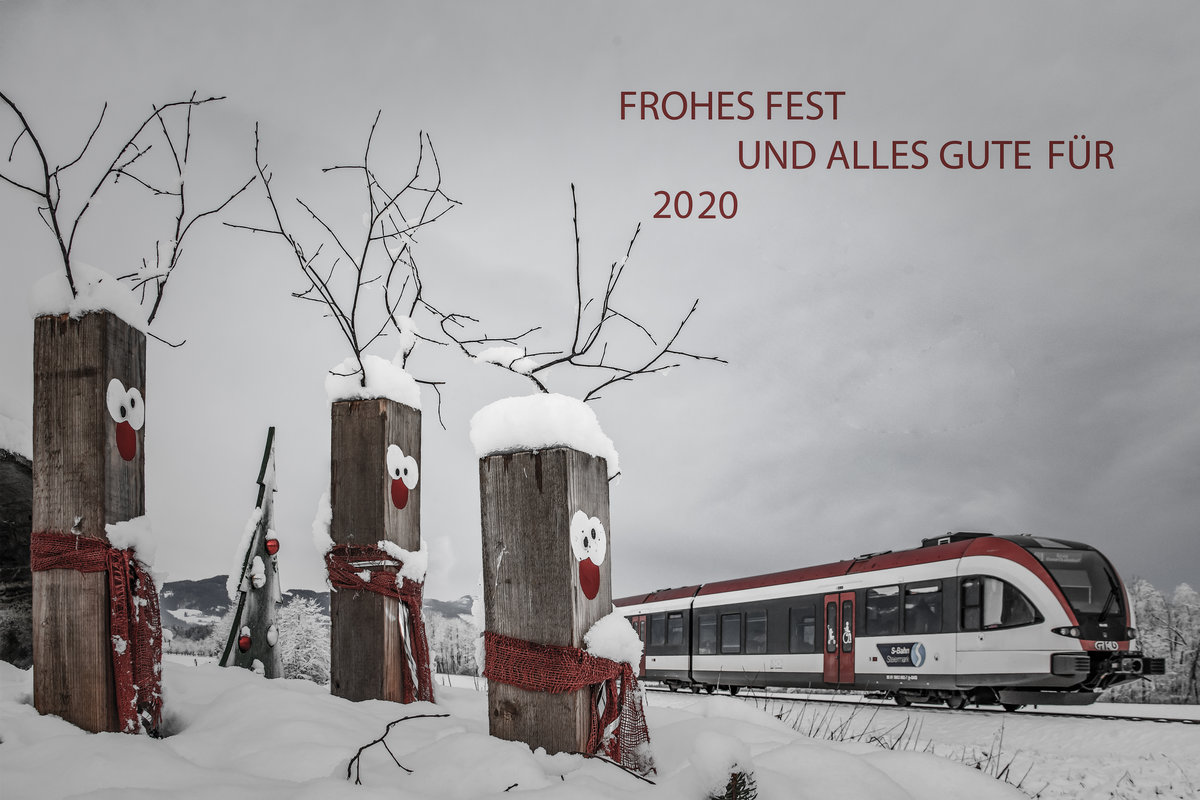 TÜRL NR 24.

Wünsch euch allen hier ein Frohes Fest und Gut Licht 2020

13.Dezember mit der Weihnachtsdeko der Gemeinde St. Peter im Sulmtal 