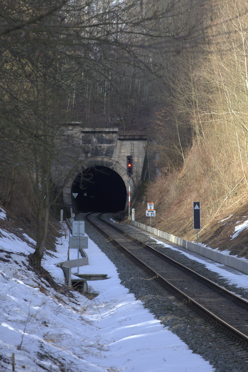 Tunnel Sychov 25.02.2017  13:17 Uhr.