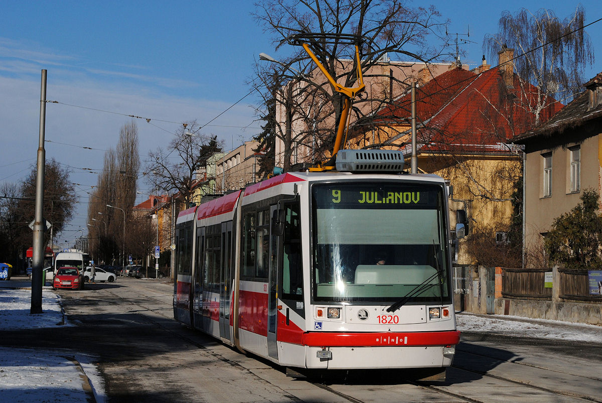 Tw. 1820, Lesnicka / Hst. Zemedelska. (07.01.2017)