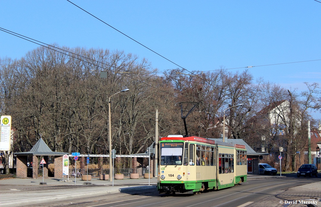 TW 184 der VBBr am Nicolaiplatz (BRB).