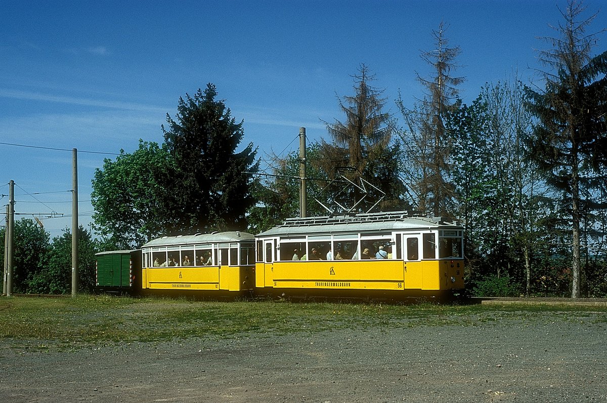 Tw 56 + 82  Gleisdreieck  05.05.05