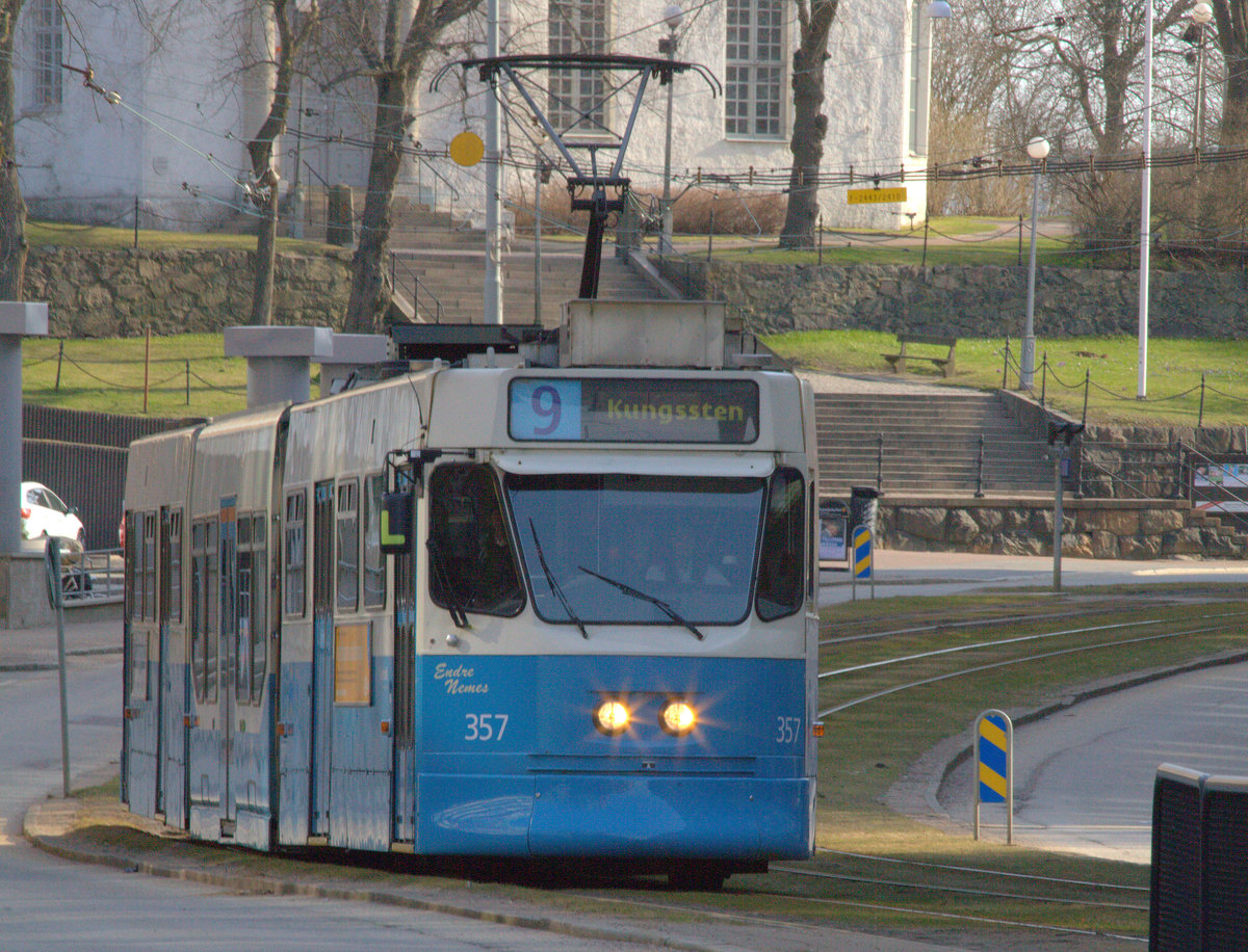 TW der Linie 9 Kungssten13.04.2018 09:27 Uhr. 